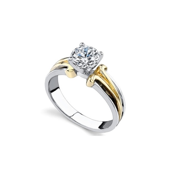 Помолвочное кольцо с бриллиантом - d-vita.ru