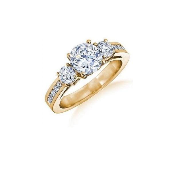 Идеальное помолвочное кольцо с бриллиантами