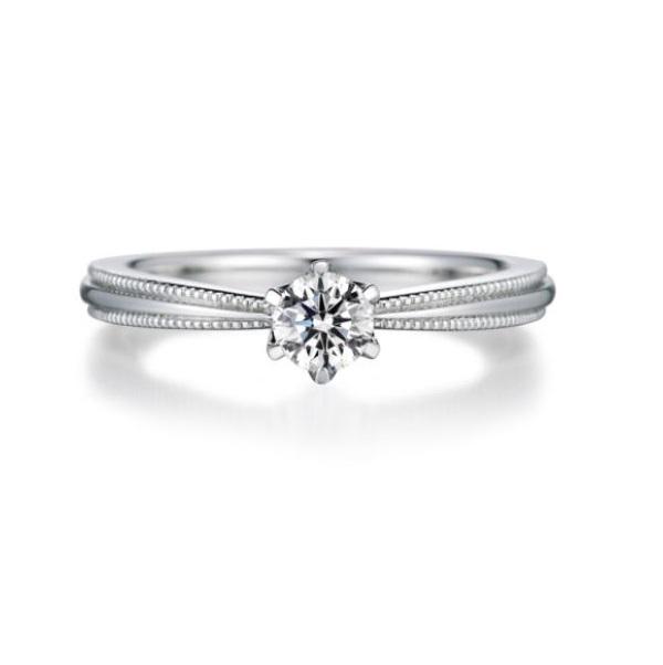 Помолвочное кольцо  с бриллиантом
