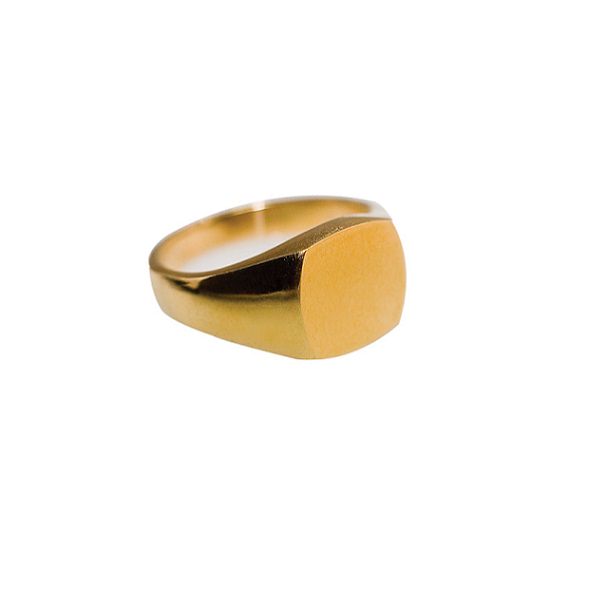 Мужской перстень из золота